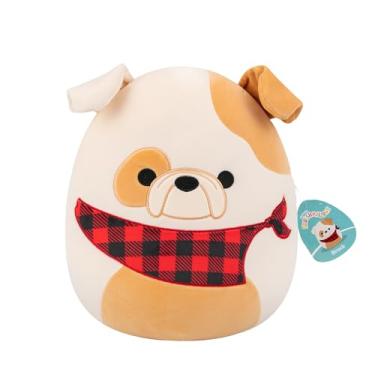 Imagem de Squishmallows Original 12-Inch Brock the White and Tan Bulldog