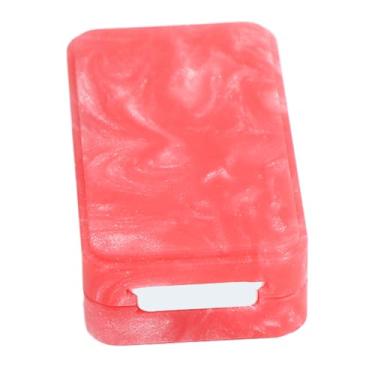 Imagem de Fabater Push Slider Brinquedo Calmante Portátil Dedo Slider para Meditação Escritório Viagem Resina + Plástico (Vermelho)