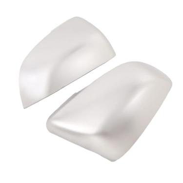 Imagem de Fibra de carbono espelho retrovisor do carro capa protetora guarnição adesivo acessórios do carro Compatível com toyota gr supra mk5 a90 2019-2023(Silver)