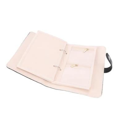 Imagem de KUIDAMOS Livro de Armazenamento de Jóias Dobrável Clipe de Pasta Ajustável Organizador Multiuso para Pulseiras Acessórios de Cabelo Em Casa
