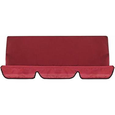 Imagem de Capa De Substituição Para Cadeira De Balanço, Cobertura Para Cadeira De Balanço, Substituição De Assento Para Pátio De Jardim, Suprimentos Para Almofadas De 3 Lugares Ao Ar Livre, 150cm X 50cm X 10cm