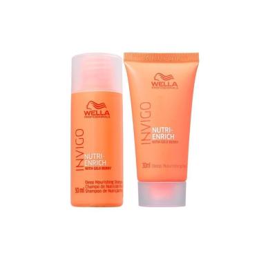 Imagem de Kit Wella Professionals Invigo Enrich - Shampoo 50ml e Máscara 30ml-Unissex