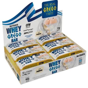 Imagem de Barra Whey Grego Bar 1 Unid 40g -  Nutrata-Unissex