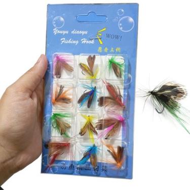 Imagem de Isca Pesca Mosca Artificial Pescaria Peixe Fishing Tilapia Tucunare Ro