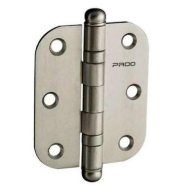 Imagem de Dobradiça 3.1/2x3 inox polido arredondado c/rolamento sm3530 - Pado, I