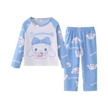 Imagem de Pijamas Da Princesa Elsa Do Frozen Para Crianças, Conjuntos De Pijamas