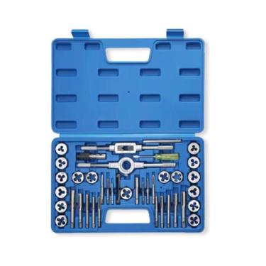 Imagem de Jogo Macho E Tarraxa Para Fazer Rosca 40 Peças Lisfer