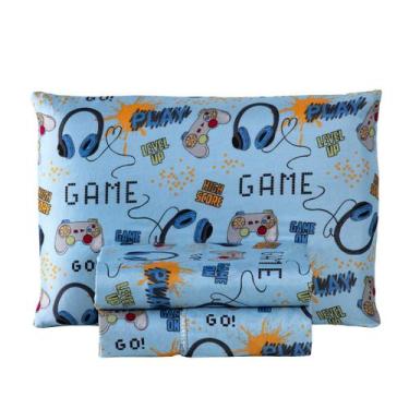 Imagem de Jogo De Lençol Infantil - Coleção Kids - 2 peças - Autoestima Home