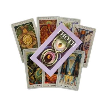 Imagem de Thoth Tarô Cartas Um Baralho de 78 Oráculo Inglês Adivinhação Edição B