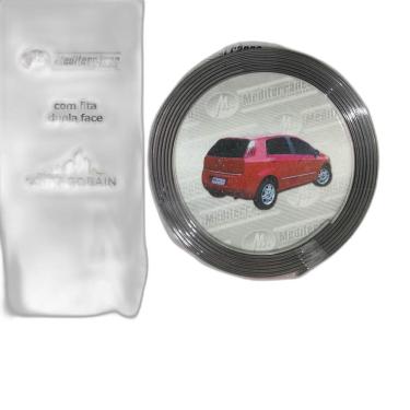 Imagem de Friso Lateral Cromado Universal Flexivel 7Mm 10Metros Pa1010