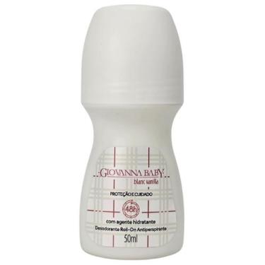 Imagem de Desodorante Roll-on Blanc Vanilla 48h Vegano Giovanna Baby 50ml