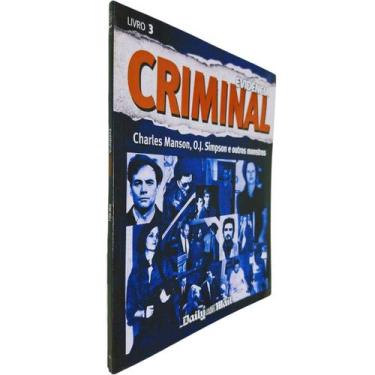Imagem de Revista Coleção Evidência Criminal Livro 3 Charles Manson, O. J. Simps