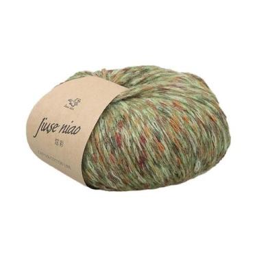 Imagem de Bolas De Lã Coloridas E Macias, Lã De Alpaca Em Nove Cores Para Tricô 