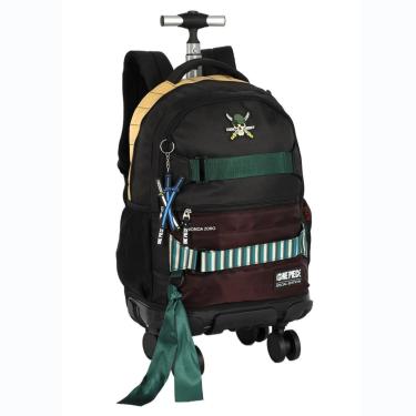Imagem de Mochila Rodinhas duplas 360 ONE PIECE Luxcel MC49812OP Preto-Unissex