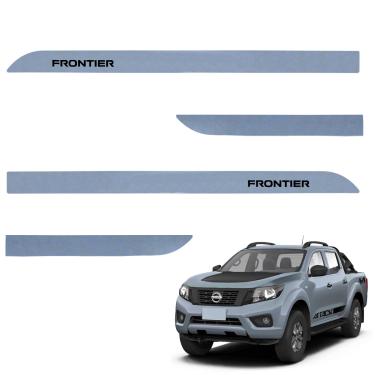 Imagem de Jogo de Friso Lateral Frontier 2023 A 2025 Cinza Shark