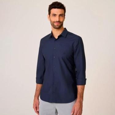 Imagem de Camisa Dudalina Milano Tricoline Lisa Masculino-Masculino