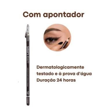 Imagem de Lápis de Olho à Prova dÁgua Sarahs Beauty