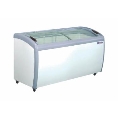 Imagem de Freezer Horizontal Frilux 460 Litros Branco Vidro Curvo 127V RF-108-C