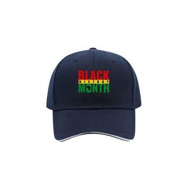 Imagem de Boné de beisebol acrílico vintage Dad Hat Black History Month - Yiweis