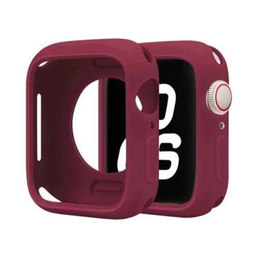 Imagem de Capa De Silicone 42mm 46mm Para Apple Watch Series 9 8 7 6 5 4 3 SE, P