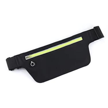 Imagem de Pochete Slim Fitness Academia Corrida Trilha - Hxt, Preto