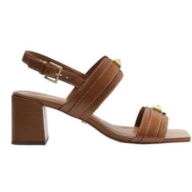 Imagem de Sandália Arezzo Salto Bloco Médio-Feminino