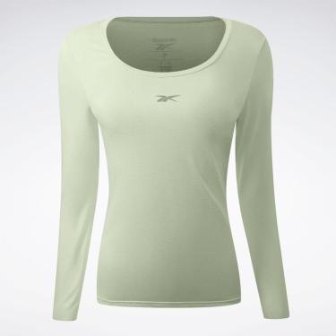 Imagem de Camiseta Reebok Manga Longa Workout Feminina-Feminino
