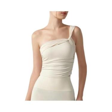 Imagem de Sutiã Esportivo Feminino Longline Slim Fit Com Costas Nadador E Bojo F