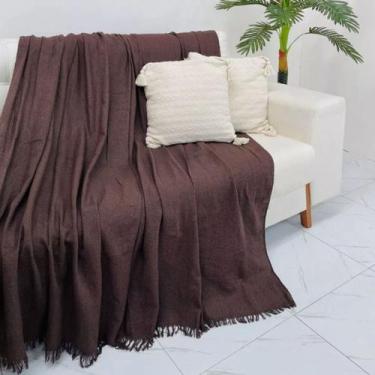 Imagem de Kit 02 Manta para Sofá Cama 4,00x1,80 Gigante Capa Protetor de Sofa Re