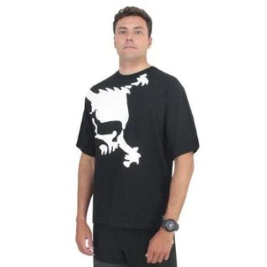 Imagem de Camiseta Oakley Iconic Skull Tee Black-Unissex