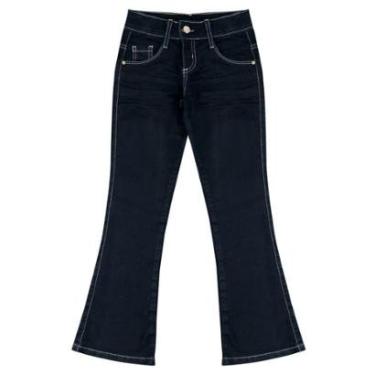 Imagem de Calça Look Jeans Flare Jeans - 10 - UNICA-Feminino