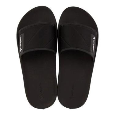 Imagem de Chinelo Slide Menino Conforto Leveza Clássico Rider Kids, Preto, Preto
