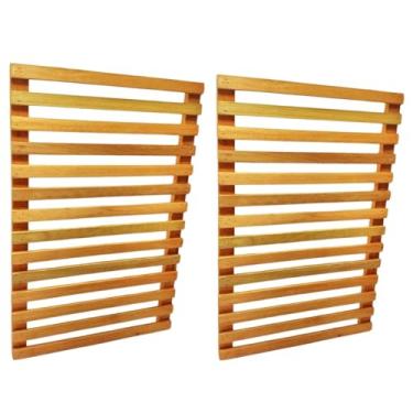 Imagem de Jardim Vertical Madeira 60x40 2 Unid Horta Varanda Treliça A