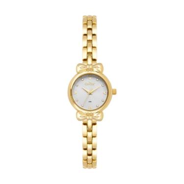 Imagem de Relógio Condor Feminino Ref: Co2035obt/5k Dourado Bracelete Minnie