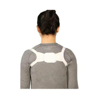 Imagem de Corretor Postural Ajustável Invisível Para Suporte Das Costas Para Hom
