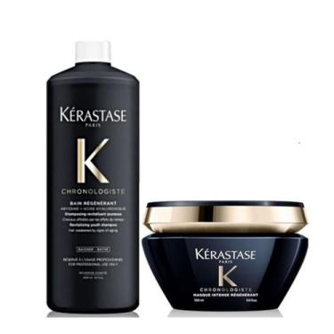 Imagem de Kit Chronologiste Régénérant Sh 1 Litro+ Máscaraa 200ml - L'oreal Prof
