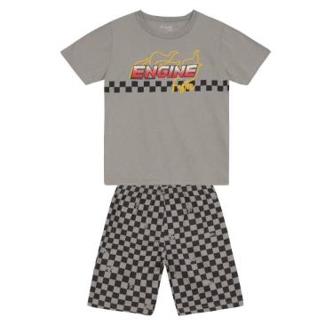 Imagem de Pijama infantil menino de corrida Brandili