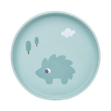 Imagem de Pratinho Em Silicone Cloudy Com Ventosa Bebê Mais 6m Seguro e Higiênic