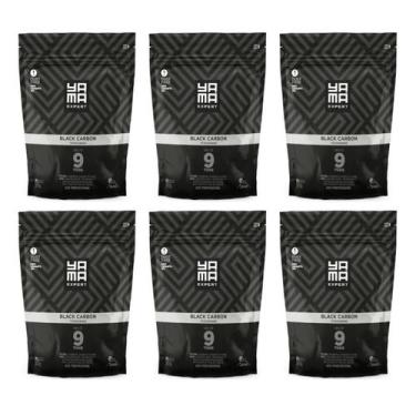 Imagem de Kit 6 Pó Descolorante Black Carbon 300g - Yama