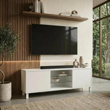 Imagem de Rack para TV até 40 Polegadas MDF 120cm Cristal - Artemobili