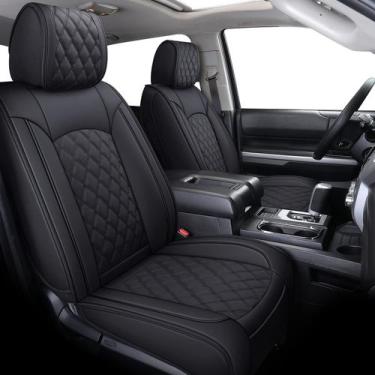 Imagem de Capa para Banco YIERTAI para Toyota Tundra 2008-2026, Preto