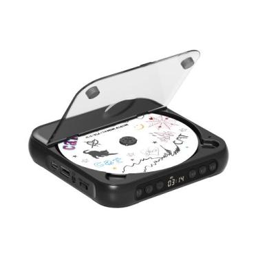 Imagem de Leitor de CD Portátil ENVYCLOUD Bluetooth Recarregável USB AUX