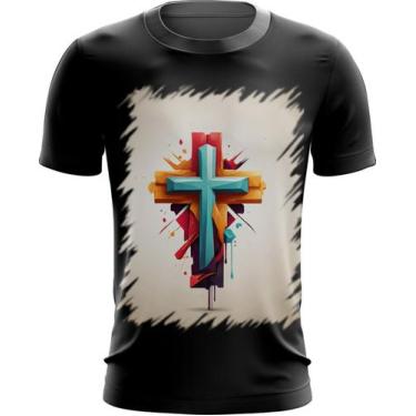 Imagem de Camiseta Dryfit da Cruz de Jesus Igreja Fé 23 - Kasubeck Store®, GG