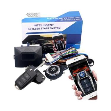 Imagem de Alarme Automotivo Universal Antifurto Com Trava Central E Botão De Par