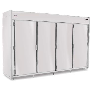 Imagem de Mini Câmara Fria 4 Portas 3750 Litros RF060 Inox Frilux 220V