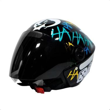 Imagem de Capacete Liberty 3 New Personalizado Coringa Arlequina - Tork, 56