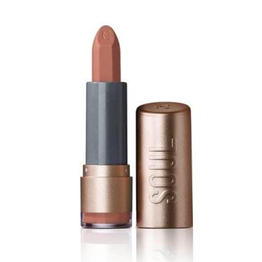 Imagem de Batom Eudora Soul Kiss Me Nude Estilo Matte com Argan  Alta Cobertura 