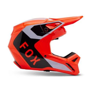 Imagem de Capacete Infantil Fox V1 Lean, 3, LARANJA, 52-G