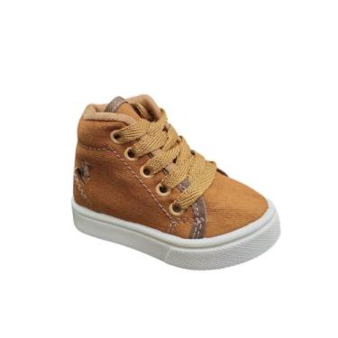 Imagem de Tênis Cano Alto Baby Masculino e Feminino Blittz, Telha, 17/18