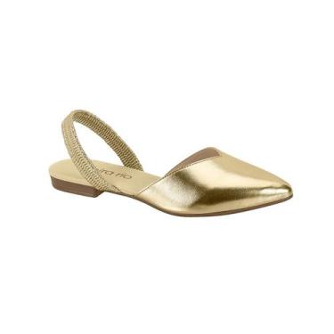 Imagem de Sapatilha Mule Feminino Beira Rio Slingback Bico Fino Elegante 4134.44